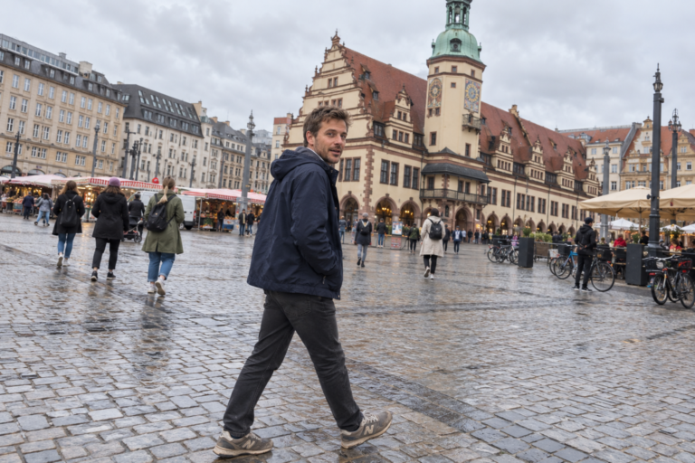 Markt Leipzig mit Altem Rathaus
